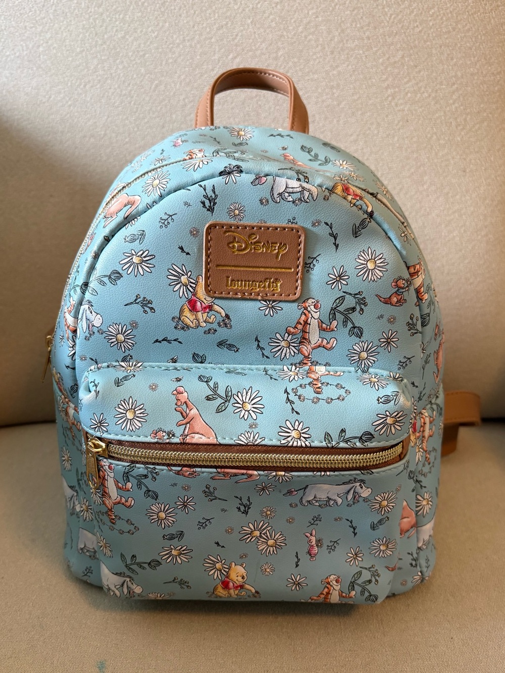 Loungefly Winnie the Pooh Floral Mini Backpack